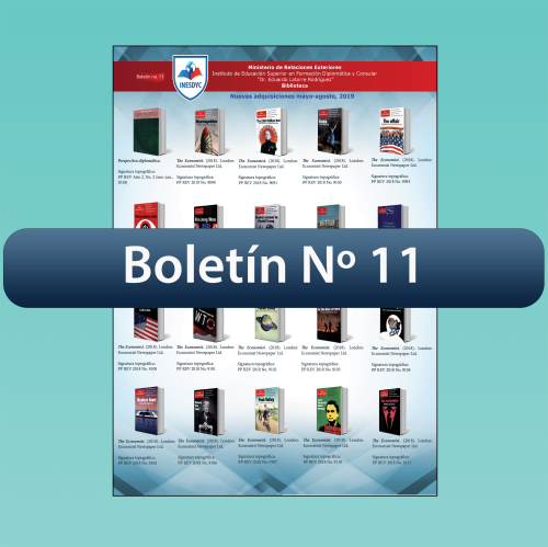 Boletín No.11 Biblioteca INESDYC