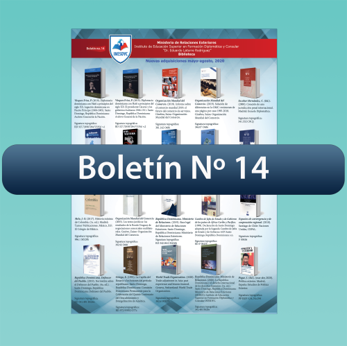 Boletín No.14 Biblioteca INESDYC