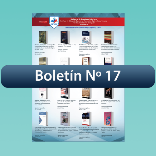 Boletín No.17 Biblioteca INESDYC