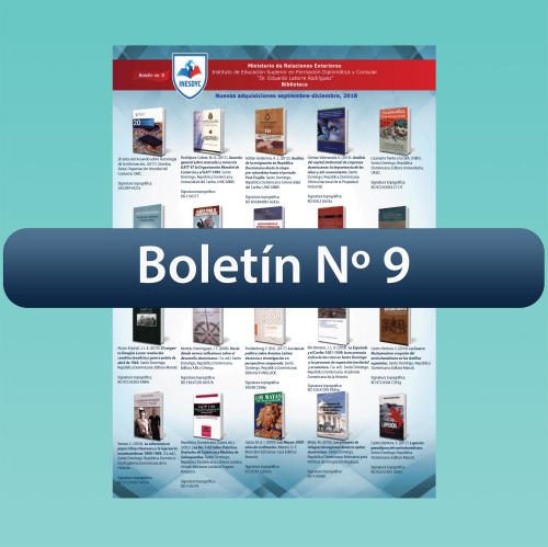 Boletín No.9 Biblioteca INESDYC