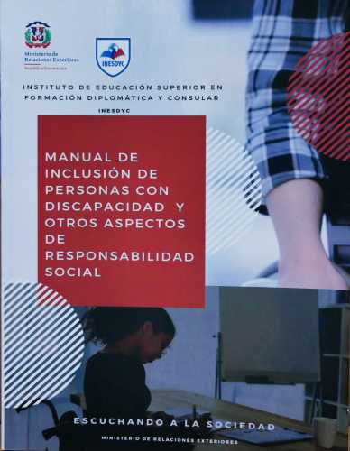 Manual de inclusión de personas con discapacidad y otros aspectos de responsabilidad social.